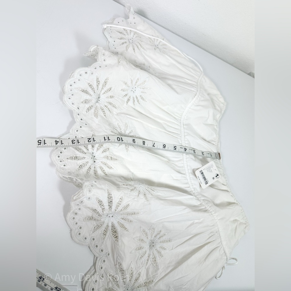 Free People Wildest Dream Mini in White size Large NWT - Picture 14 of 16